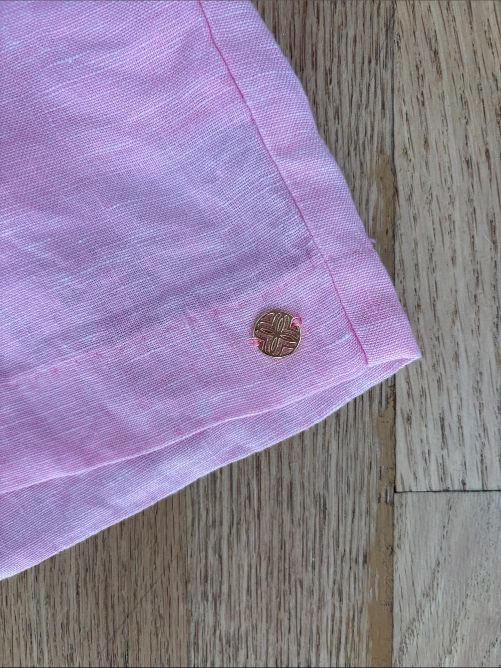 Lilly Pulitzer Lilo Linen light pink Shorts XS